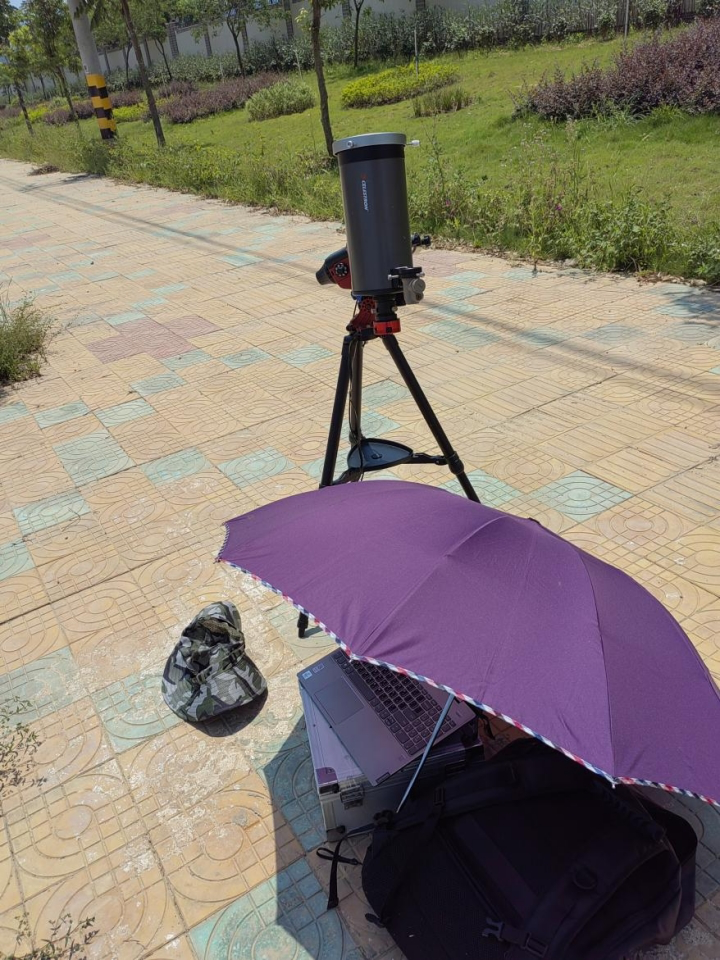 正式拍摄时设备一览