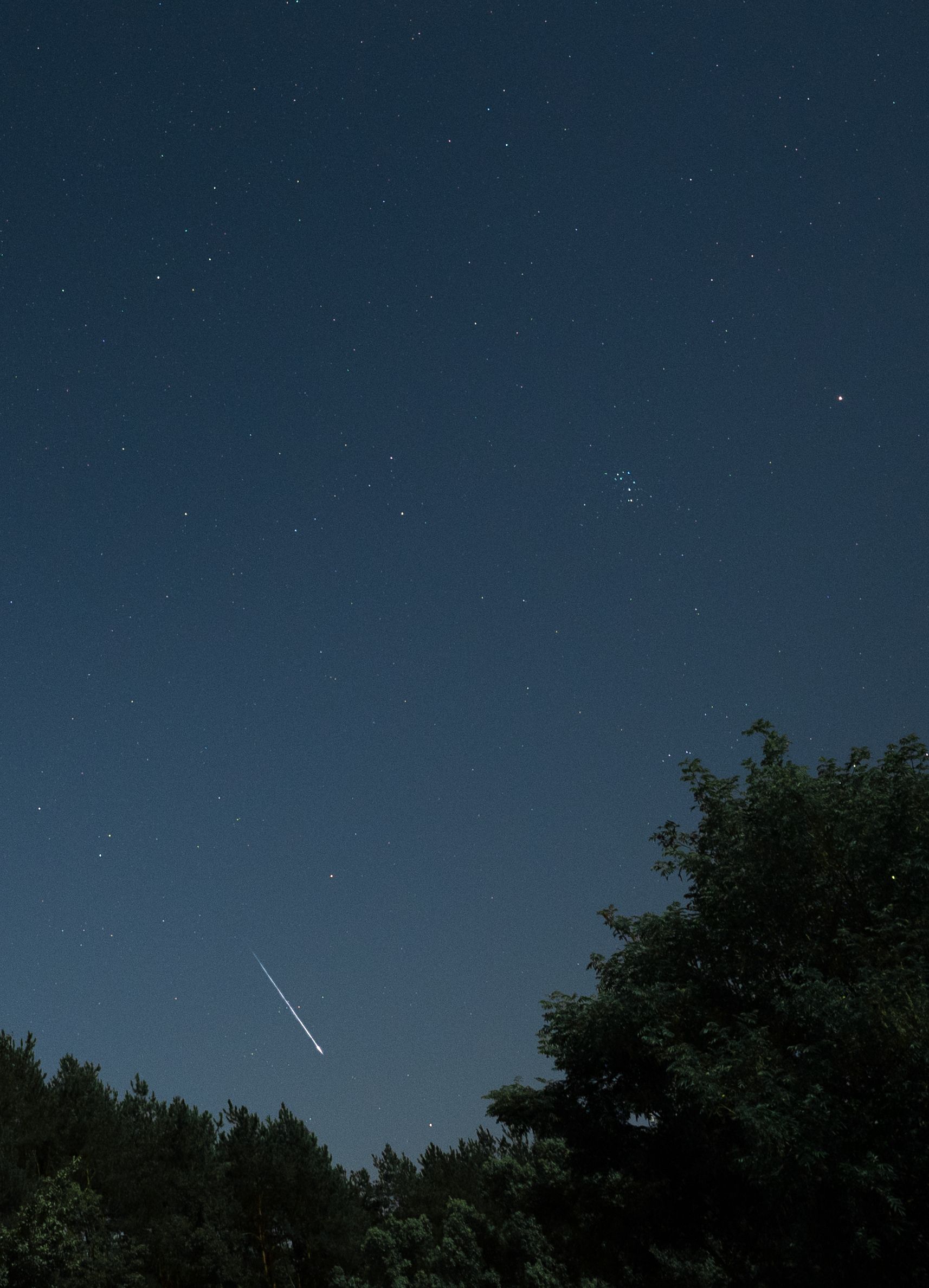 2022年英仙座流星雨火流星。作者：星空朝圣者