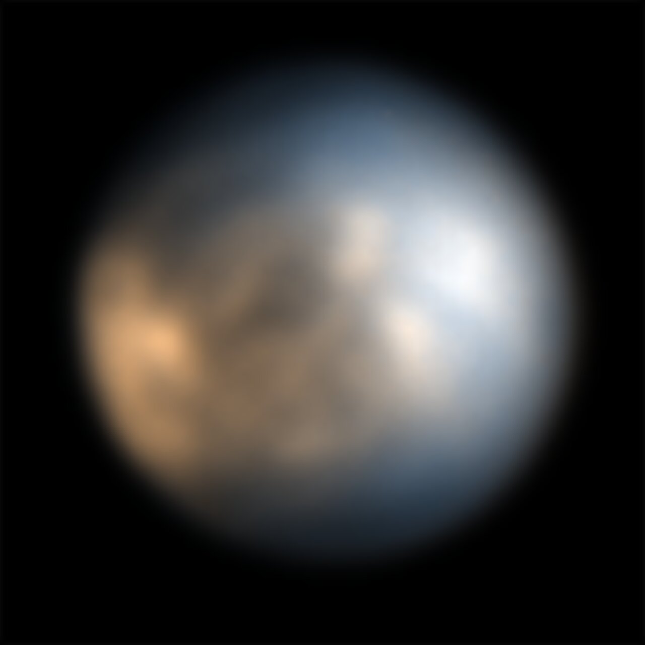 VLT拍摄的木卫二表面影像。