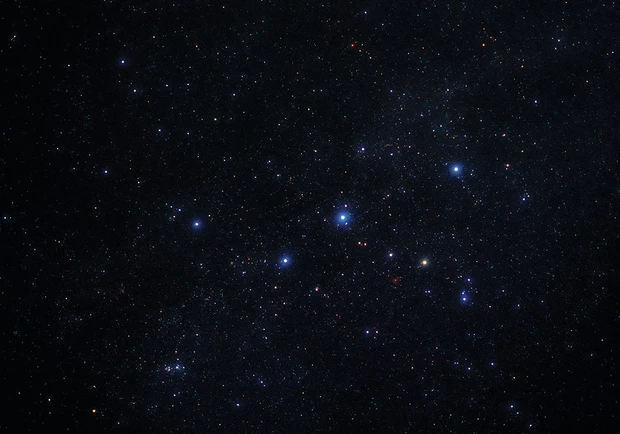 仙后座是肉眼可以看到的美丽目标。来源：Jerry Lodriguss